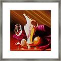 Egg And Things Framed Print