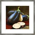 Eggplants Framed Print