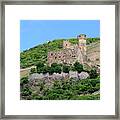 Ehrenfels Castle Rhine Gorge Germany Framed Print