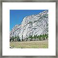 El Capitan In Yosemite National Park, California Framed Print