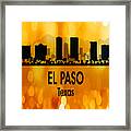 El Paso Tx 3 Vertical Framed Print