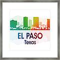 El Paso Tx Framed Print