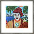 El Payaso Es Framed Print