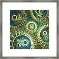 Elegant Clockwork Framed Print