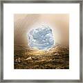 Element Collide Iii Framed Print