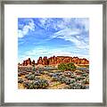 Elephant Butte Framed Print