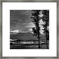 Elkins Marina On Priest Lake Framed Print