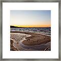 Ellacoya Beach Framed Print