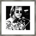 Elton John 1970 #1 Framed Print