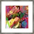 Elvis Rockabilly  Framed Print