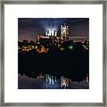 Ely Cathedral By Night Framed Print