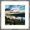 Emerald Bay Sunrise Lake Tahoe Framed Print