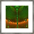 Emerald Dew Framed Print