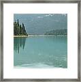 Emerald Lake Yoho Park Canada Framed Print