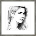 Emma Roberts Framed Print