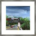 Empress In Southern Bc Framed Print