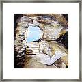 Empty Burial Tomb Framed Print