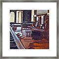 Empty Chairs Framed Print