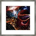 End Of Space Framed Print