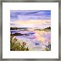 End Of The Day Framed Print
