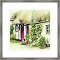 English Country Cottage Series Framed Print