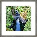 Englishman Falls - Digital Oil Framed Print