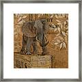 Enraged Elephant Framed Print