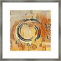 Enso Calligraphy Framed Print