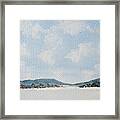 Entrance To Moulters Lagoon From Bathurst Harbour Framed Print