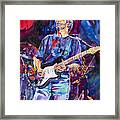 Eric Clapton And Blackie Framed Print