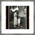 Ernest And Aunt Anna Framed Print