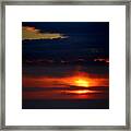 Evening Abstract 2 Framed Print