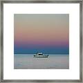 Evening Charter Framed Print