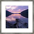 Evening Glow Framed Print