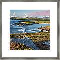 Evening Over Dingle Peninsula Ii Framed Print