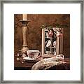 Evening Tea Still Life Framed Print