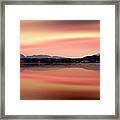 Evening View Across The Bay Framed Print