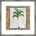 Exotic Palms 1 Framed Print