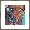 Eyes Of Love Framed Print