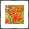 Eyes Of Nigeria Framed Print