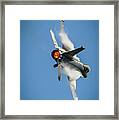 F-16 Banks Right Framed Print