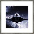 F-35 Next Gen Lightning Framed Print