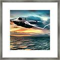 F35 Lightning Launch Framed Print