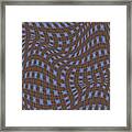 Fabric Design 17 Framed Print