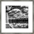 Fabyan Lighthouse On The Fox River Framed Print