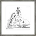 Faces Bodies And Other Forms Framed Print