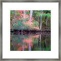 Fall Reflections Framed Print