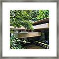 Fallingwater Frank Lloyd Wright Architect Framed Print