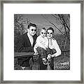 Family Portrait With Sunglasses, C.1950s Framed Print