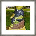 Father Joe Frog Framed Print